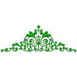 Flowers And Tree Embroidery Design 11